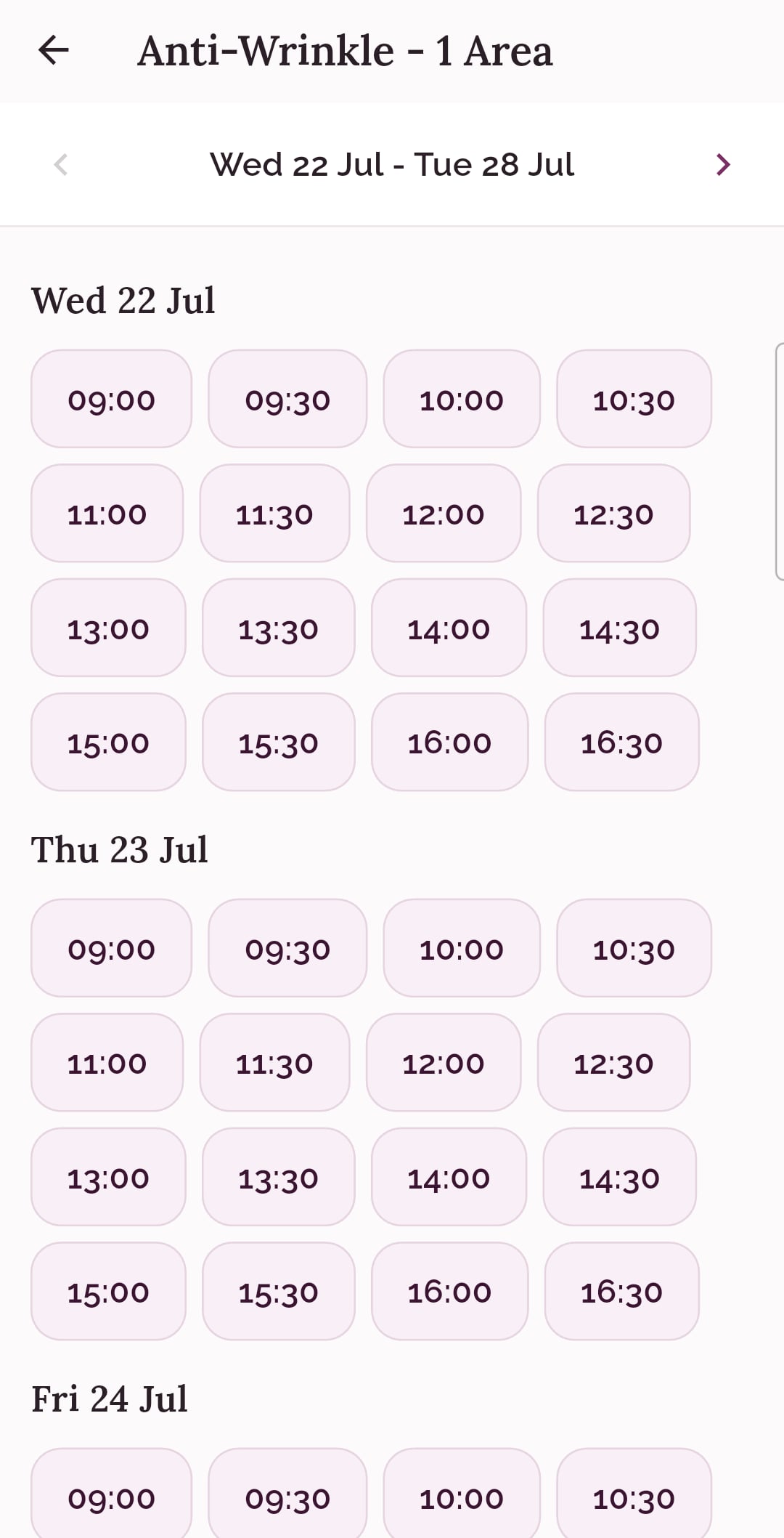 Book a slot in seconds